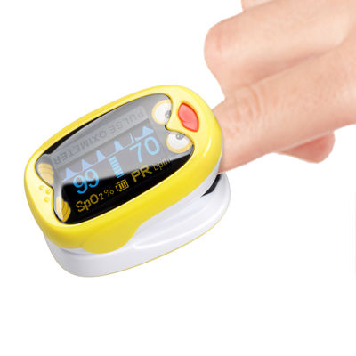 Health Care Children Digital Finger Pulse Oximeter With OLED Display