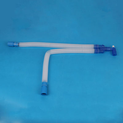 Icuの使い捨て可能な麻酔の呼吸回路は管の長さ1.0m - 1.6mを波形を付けた